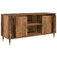gabinete de tv 104 x 35 x 50 cm madera vieja vidaxl