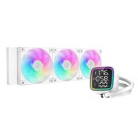 kit refrigeracion liquida deepcool ld360 360mm argb aluminio blanco multisocket