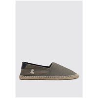 elpulpo alpargatas alpargata logo lateral verde salvia para hombre
