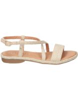sandalias planas para mujer mustang anais 54493 beige 39
