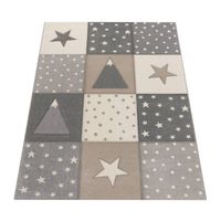 alfombra infantil kosmos beige 80x150 cm
