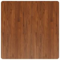 tablero de mesa  tablero escritorio cuadrada madera roble marron oscuro 90x90x25cm