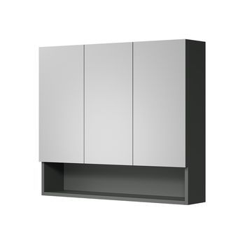 Armario Con Espejo Para Baño Willow 80 X 70 Cm Vicco