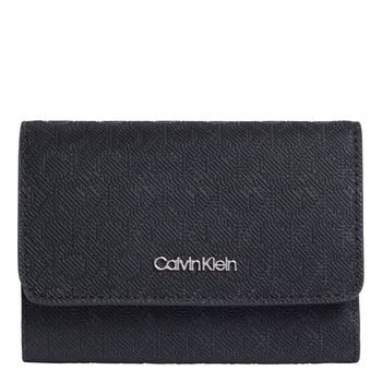 Calvin Klein Cartera trifold pequeña Negra K60K612939-BEH