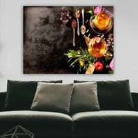 pintura decorativa lienzo 31411516770100 multicolor 70x100 cm