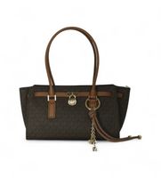 michael kors para mujer 30f5gnxt0b bolso hamilton marron osfa casual pvc