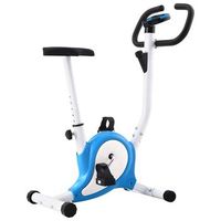 bicicleta estatica con resistencia de cinta azul vidaxl