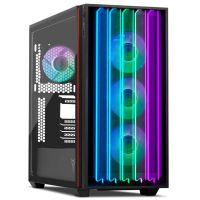 yeyian mirage s mid tower cristal templado argb usb-c 32 negra