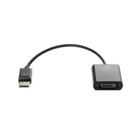 adaptador de cable hp fh973aa displayport a dvi-d 019 m negro