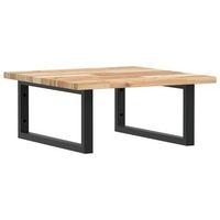 estante de lavabo de pared  estanteria pared  estante flotante acero y madera maciza de acacia