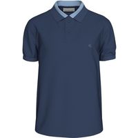 calvin klein jeans tops y camisetas lv04rg234g casual pique collar bloc para hombre