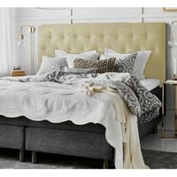 cabecero de cama tapizado antimanchas paris 12070 beige