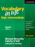 vocabulary in use upper intermediate with answers american engli sh