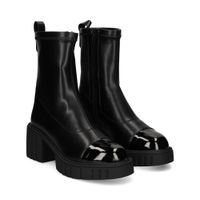 noa harmon botines con tacon mujer - negro talla 38