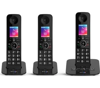 BT Premium 090632 Cordless Phone - Triple Handsets