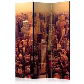 Biombo - Bird Eye View Of Manhattan, New York (135x172 Cm)