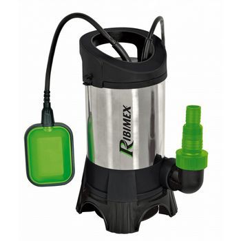 Ribiland Bomba De Bodega De Aguas Residuales De 900w + Interruptor De Flotador - Prpvc901cip