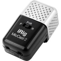 ik multimedia irig mic cast 2 microfono dual ultracompacto
