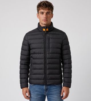Parajumpers para hombre. 26WMPMPUSL04 Chaqueta Ugo negro (M), Casual, Poliéster