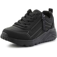 skechers sandalias uno lite easy zip 310387l-bbk black para mujer