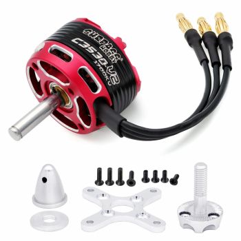 SURPASS-HOBBY Serie C35 V2 C3530 1100KV / 1400KV / 1700KV Motor sin escobillas Outrunner 2-4S para aviones RC