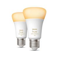 philips hue white ambiance bombilla inteligente a60 - e27 - 1100 paquete de 2