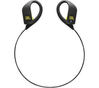 JBL Endurance Sprint Wireless Bluetooth Headphones - Black & Lime, Black