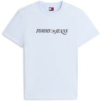 tommy jeans camiseta tjm reg vintage la s para hombre