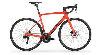 Bmc teammachine slr three shimano 105 di2 12v 700 mm rojo 2026 bicicleta carretera