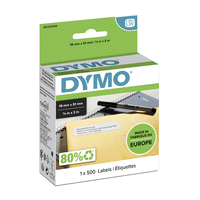 rollo etiquetas labelwriter 19x51bl blanco dymo s0722550