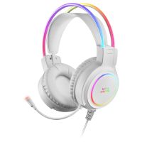 mars gaming mhrgbw auriculares gaming rgb blancos