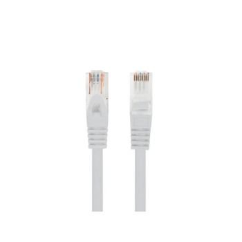 Cable de red Lanberg PCU6-10CU-0025-S Cat6 0,25 m plano gris LSZH