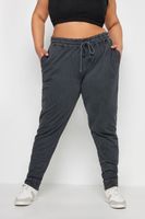 yours joggers de algodon gris oscuro mujer curvy y tallas grandes yours