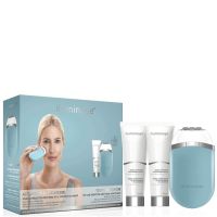 iluminage youth activator infrared led radio frequency anti-aging device and 2 youth activator serums 1 kit