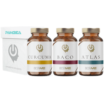 Longevity pack | pangea, cúrcuma+, baco y atlas | nutrición integral, antioxidantes y magnesio