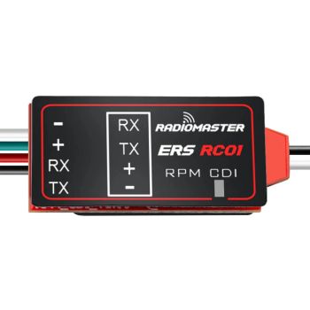 Radiomaster ERS-RC01 Plug and Play CDI Tacómetro de motor a gas para receptores PWM compatibles de ExpressLRS