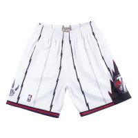 short toronto raptors retro swingman 1998 blanco mitchell and ness