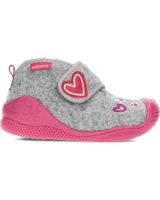 de biomecanics pantuflas para nina de 241151 fieltro gris