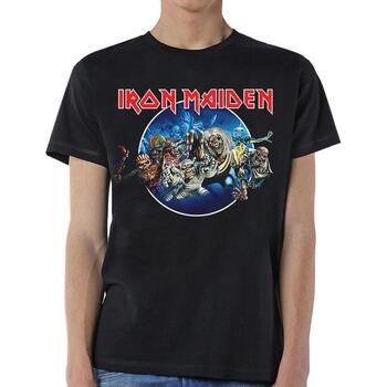 Iron Maiden Camiseta manga larga Wasted Years para mujer