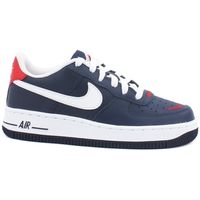 nike deportivas moda air forche 1 1 lv8 gs obsidian white red ct5531400 para mujer