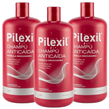 Pilexil Champú Anticaída 3x900ml