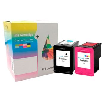 Inkpro Cartucho de Tinta Compatible con HP 301XL Pack Negro/Tricolor