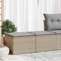 set sofas jardin y cojines 2 uds  juego de muebles de jardin ratan sintetico acacia beige cfw49684
