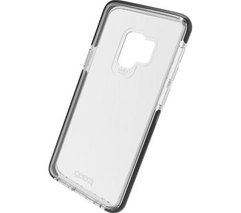 Piccadilly Galaxy S9 Case - Clear & Black, Black