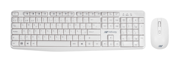 TECLADO INALAMBRICO+RATON INAL. NETWAY WS330 BLANCO