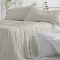juego de sabanas 50 algodon botanico cama de 180 cm color salvia burrito blanco