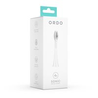 ordo sonic electric brush heads white silver
