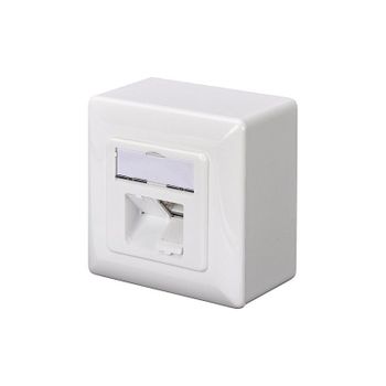 Digitus Toma de Red Cat 6A Apantallada RJ45 Blanco