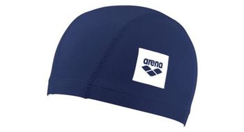 Gorro de bano arena unix ii azul para ninos de 6 a 12 anos