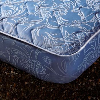 Cubrecolchón Acolchado Reversible Antimanchas Donegal Cama 150cm Azul